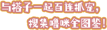 与路子一起百连抓宠，搜集噜咪全图鉴！